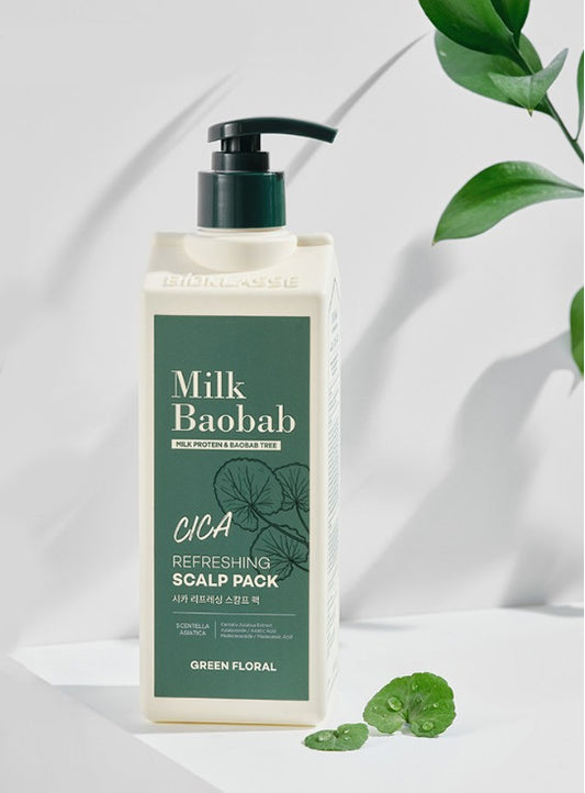 Sữa Baobab CICA Gói da đầu làm mới 500ml