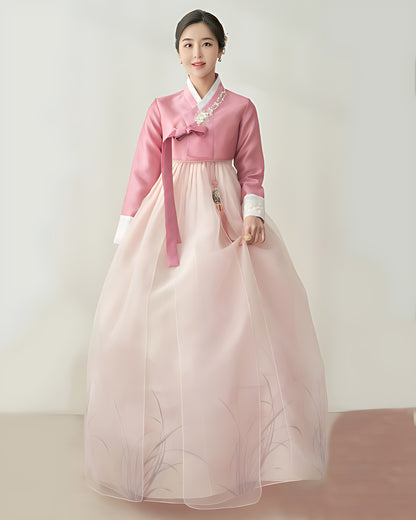 민한복 Women’s Premuim Hanbok Greenbee No. 384