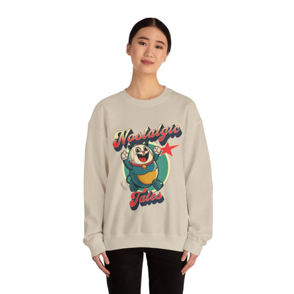 Ностальгические сказки Unisex Heavy Blend ™ Crewneck Whothirt - EmpressKorea