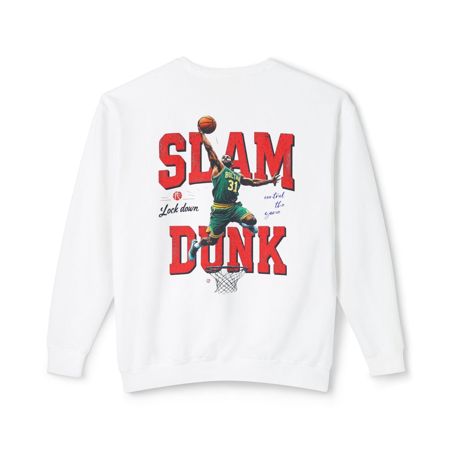 Slam Dunk Unisex Leichtes Crewneck Sweatshirt - EmpressKorea