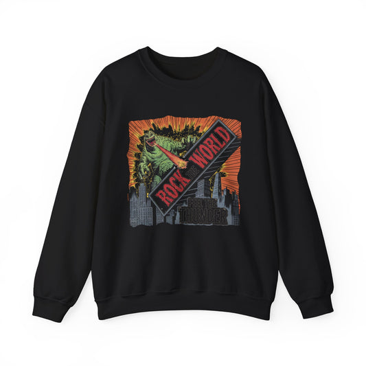 Rock The World Unisex Heavy Blend ™ Crewneck Sweatshirt - EmpressKorea