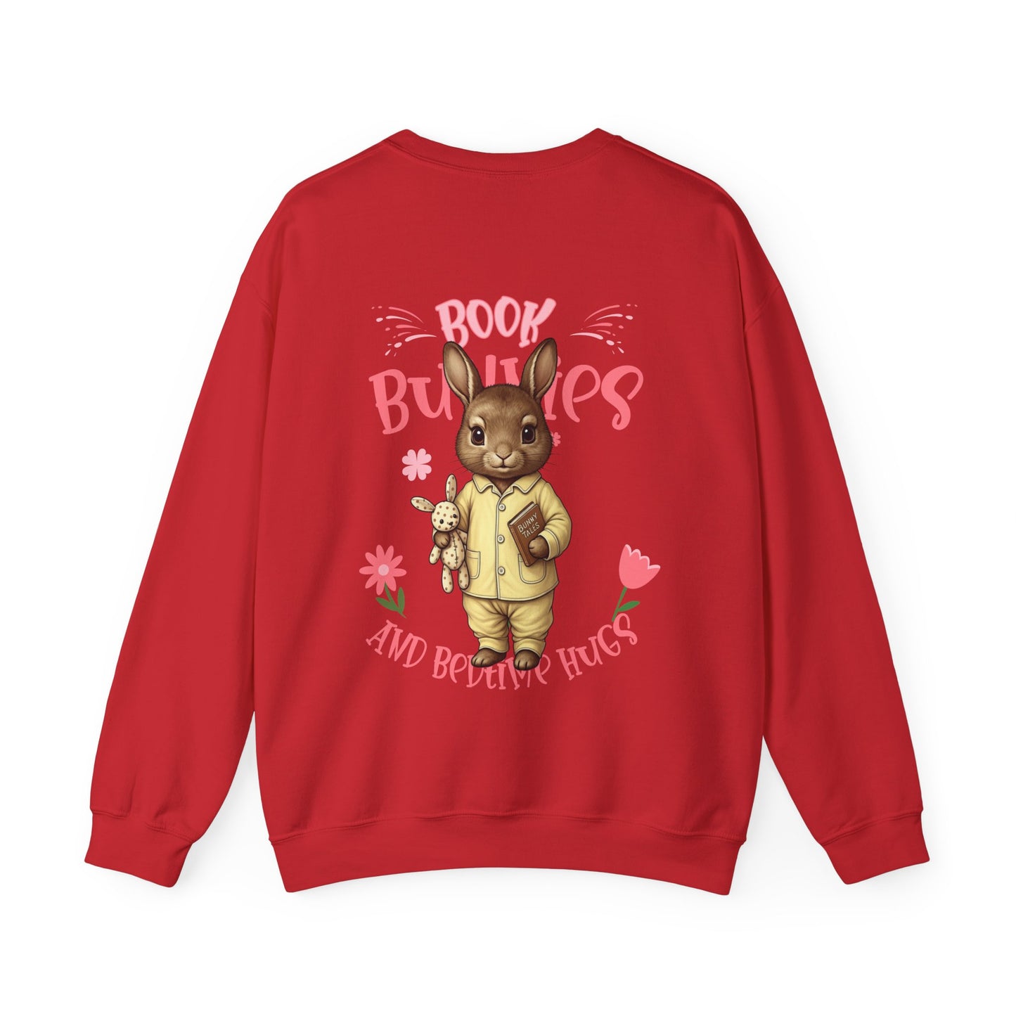 Book Bunnies Unisex Heavy Blend ™ Crewneck Sweatshirt - EmpressKorea