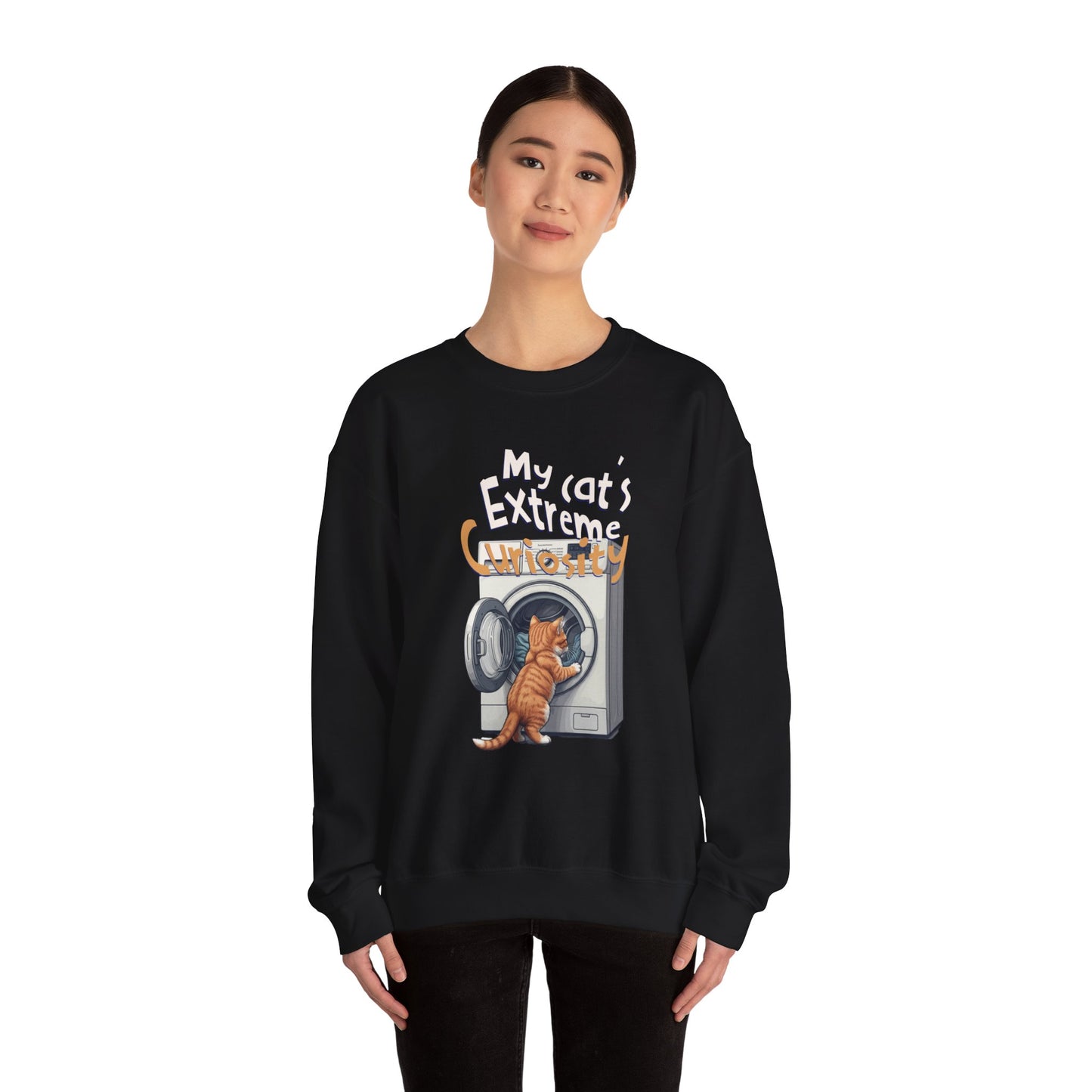 Sweat-shirt Crewneck de mon chat de mon chat EmpressKorea