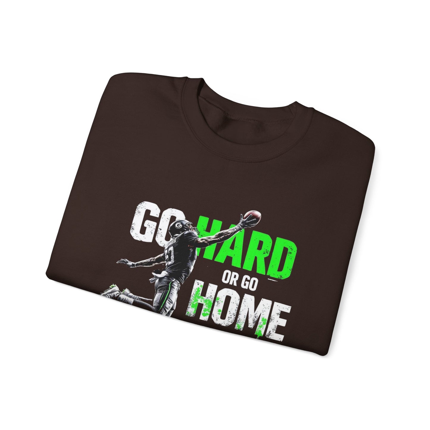 Go hard or go home2 Unisex Heavy Blend™ Crewneck Sweatshirt - EmpressKorea