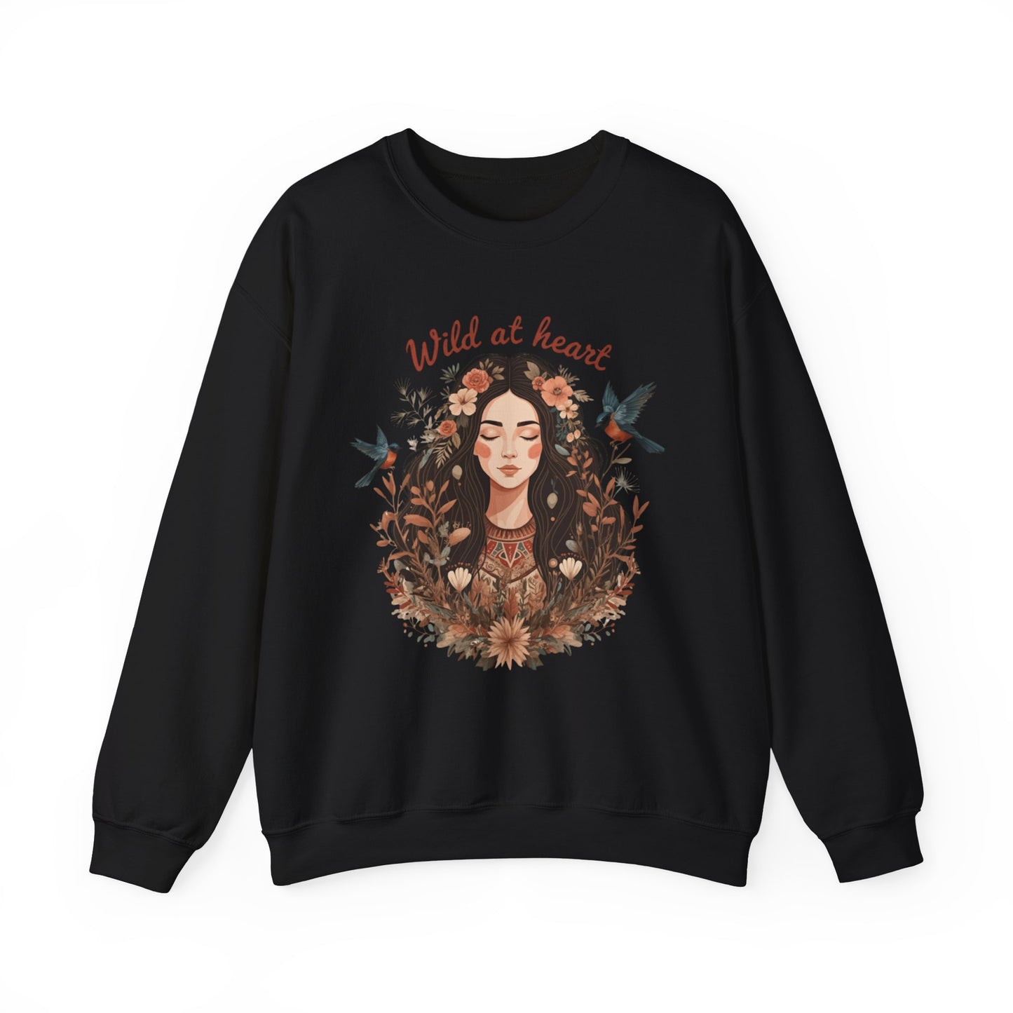 Wild At Heart Unisex Heavy Blend ™ Crewneck - EmpressKorea