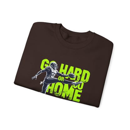 Go hard or go home Unisex Heavy Blend™ Crewneck Sweatshirt - EmpressKorea