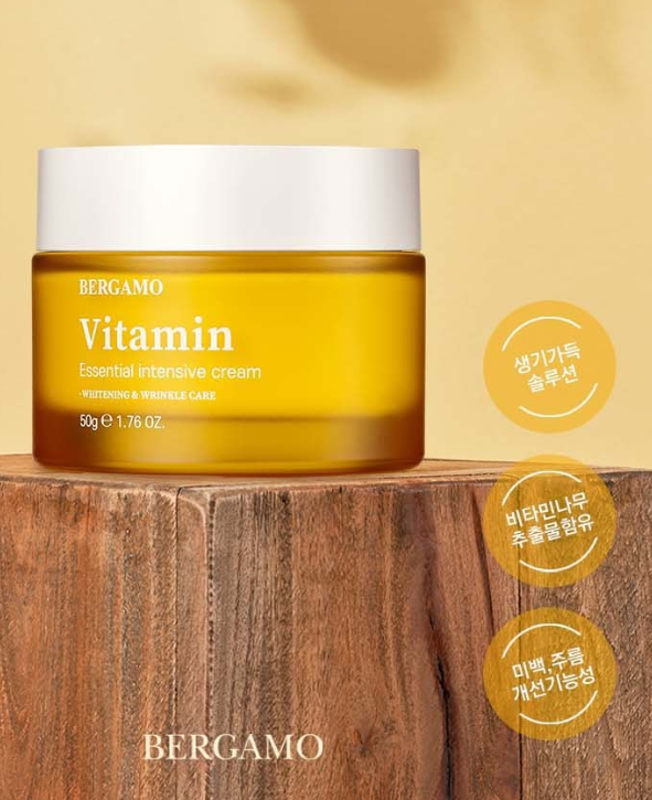 Bergamo Vitamin Essential Intensive Cream 50g