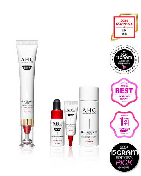 AHC Pro Shot Cola Juvenation Lift 4 Capsule Infused Eye Cream för ansikte 30 ml