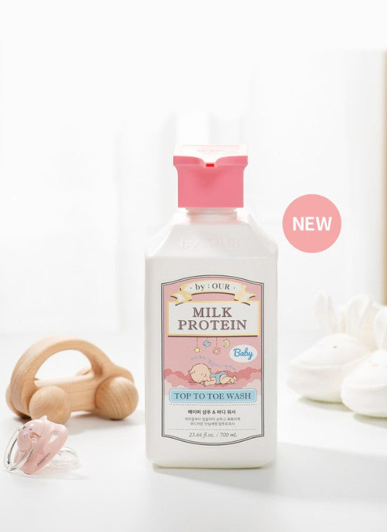 BY_OUR Milk Protein Baby Top to Toe Wash 700ml