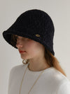 OVLA wire fluffy feminine hat