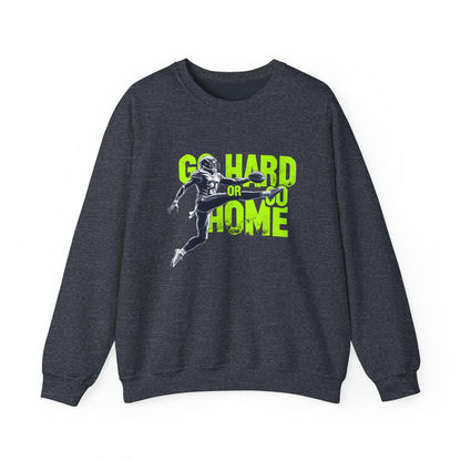 Ga hard of ga naar huis unisex Heavy Blend ™ Crewneck sweatshirt - EmpressKorea