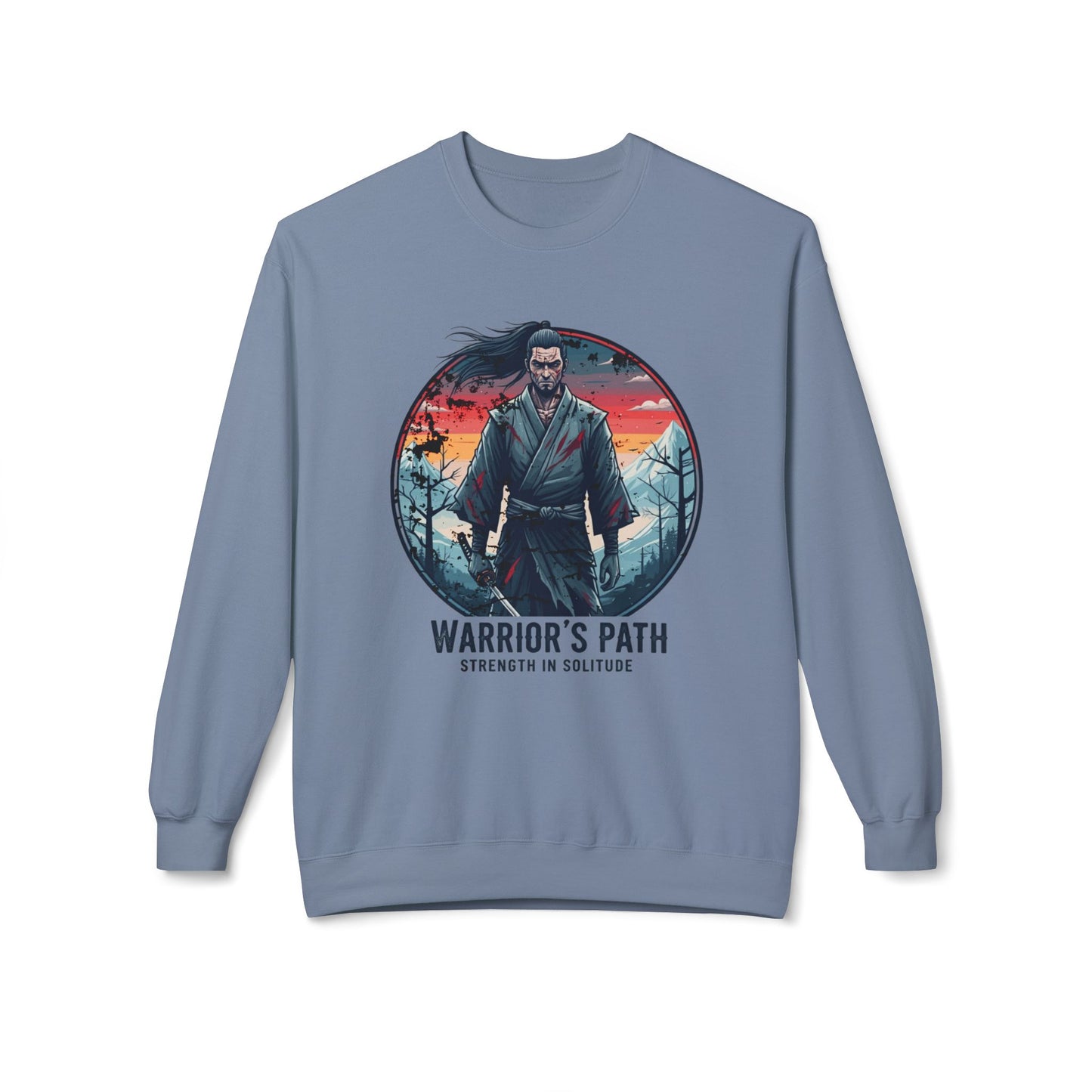 Warrior's Path unisex Midweight Softstyle Fleece Crewneck Sweatshirt - EmpressKorea