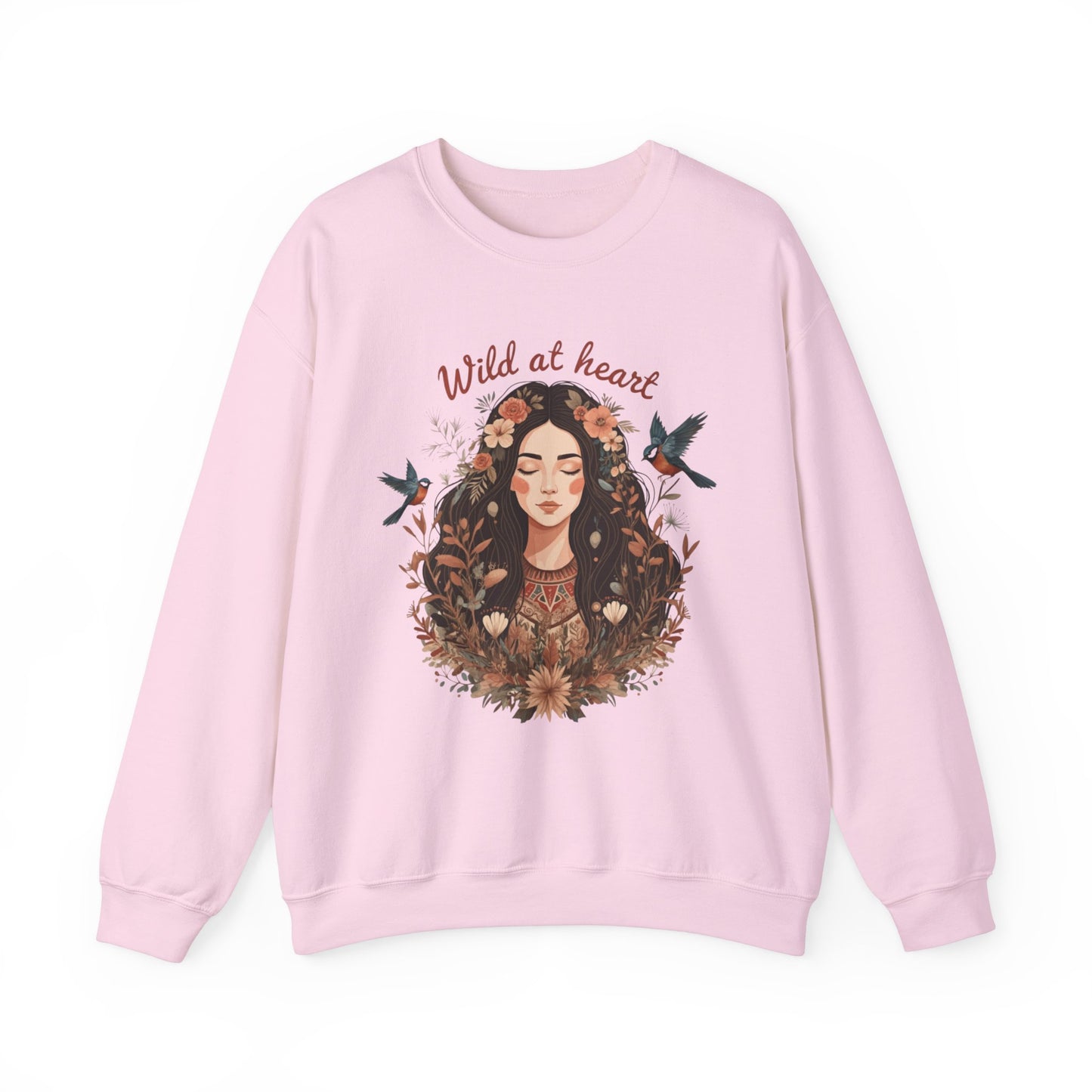 Wild At Heart Unisex Heavy Blend ™ Crewneck - EmpressKorea