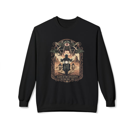 Các tay đua của Apocalypse Unisex Midweight SoftStyle Fleece Crewneck Sweatshirt - EmpressKorea