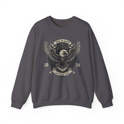 Rise to Glory2 Unisex Heavy Blend ™ Crewneck Tea - EmpressKorea