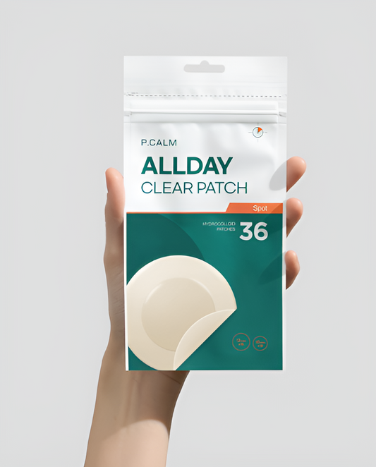 P.CALM All Day Clear Spot Patch 12mm*18 stcs, 10 mm*18pcs