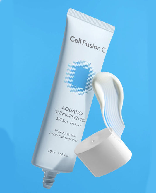 Kem chống nắng Cell Fusion C Limited Edition Aquatica 100 SPF50+ PA++++ 35ml+35ml