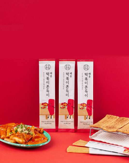 Spicy Tteokbokki Jjondegi (쫀득이) 15g*25pack 375g