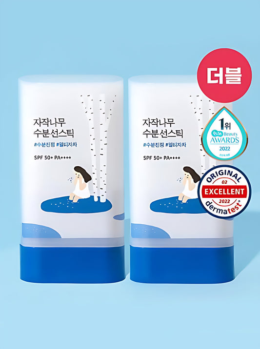 Round Lab Limited Bổ sung Birch Kem dưỡng giữ Sun Stick 19G+19G