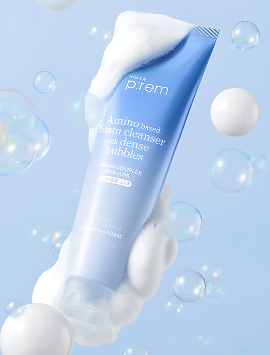 Make P: REM Amino Base Schiam Cleanser con bolle di danza 150ml