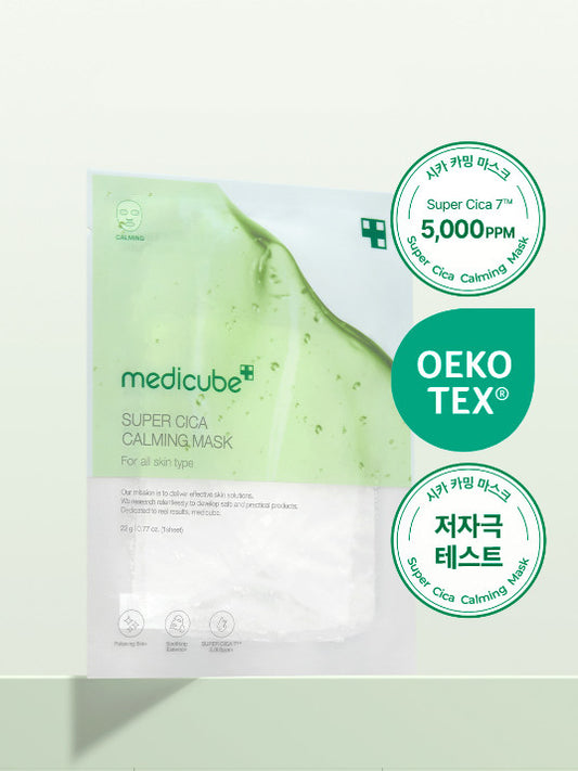 Medicube Super CICA sakinleştirici maske 22G*5 paket