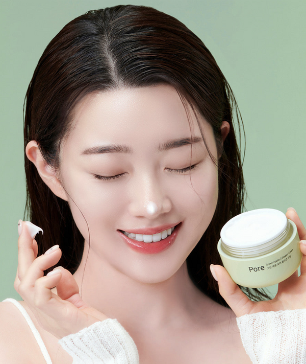 Milk Touch Green Apple Pore Collagen Cream 50ml