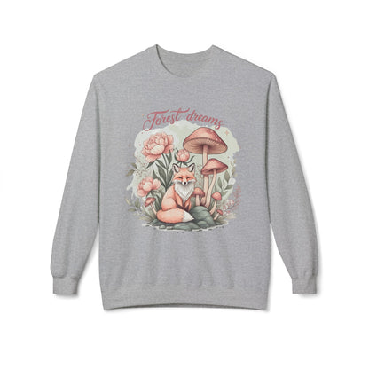 Forest Dream Unisex im Mittelgewicht Softstyle Fleece Crewneck Sweatshirt - EmpressKorea