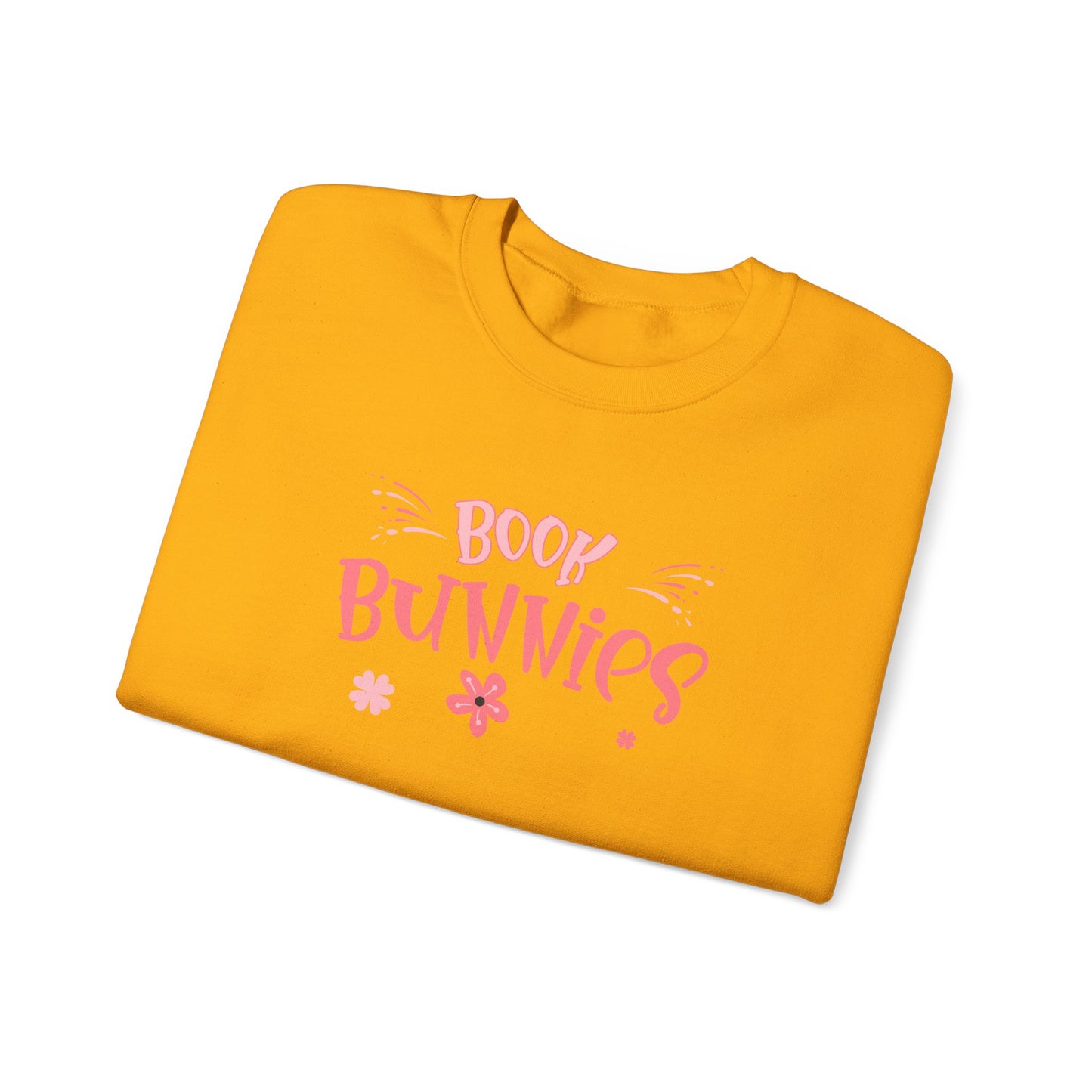 Boek Bunnies Unisex Heavy Blend ™ Crewneck Sweatshirt - EmpressKorea