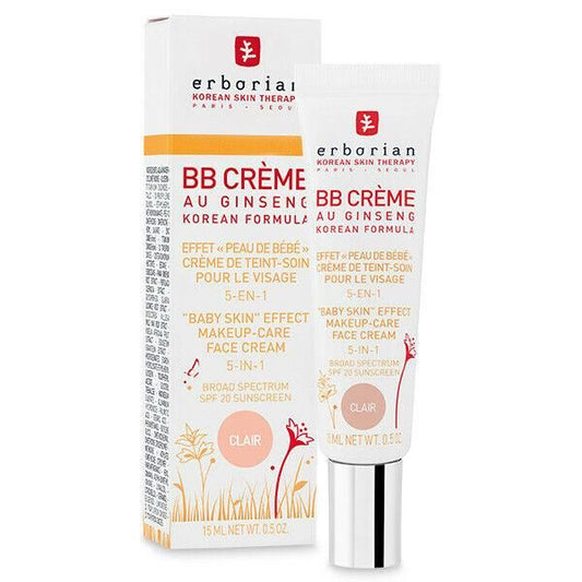 erborian Ginseng BB Cream Clair 15ml / 40ml - EmpressKorea