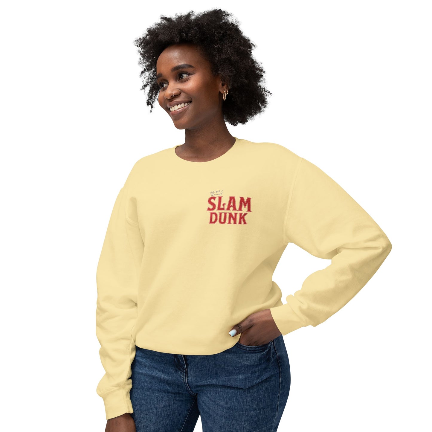 Slam Dunk Unisex Leichtes Crewneck Sweatshirt - EmpressKorea