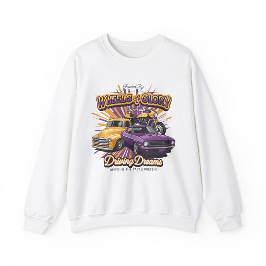 Wheels of Glory Unisex Heavy Blend ™ Crewneck -pusero