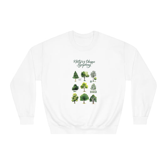 Die einzigartige Symphonie der Natur Unisex DryBlend® Crewneck Sweatshirt