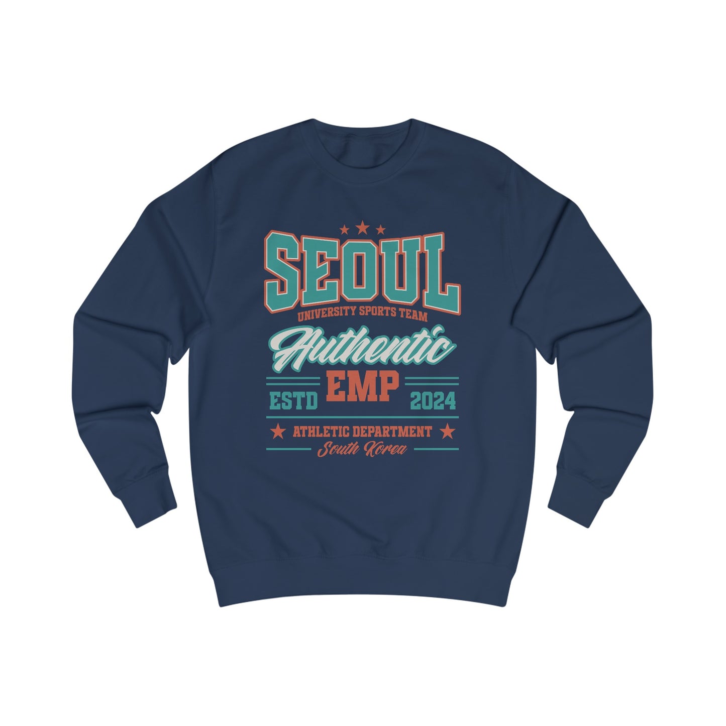 Seoul University Sports Team Unisex Sweatshirt - EmpressKorea