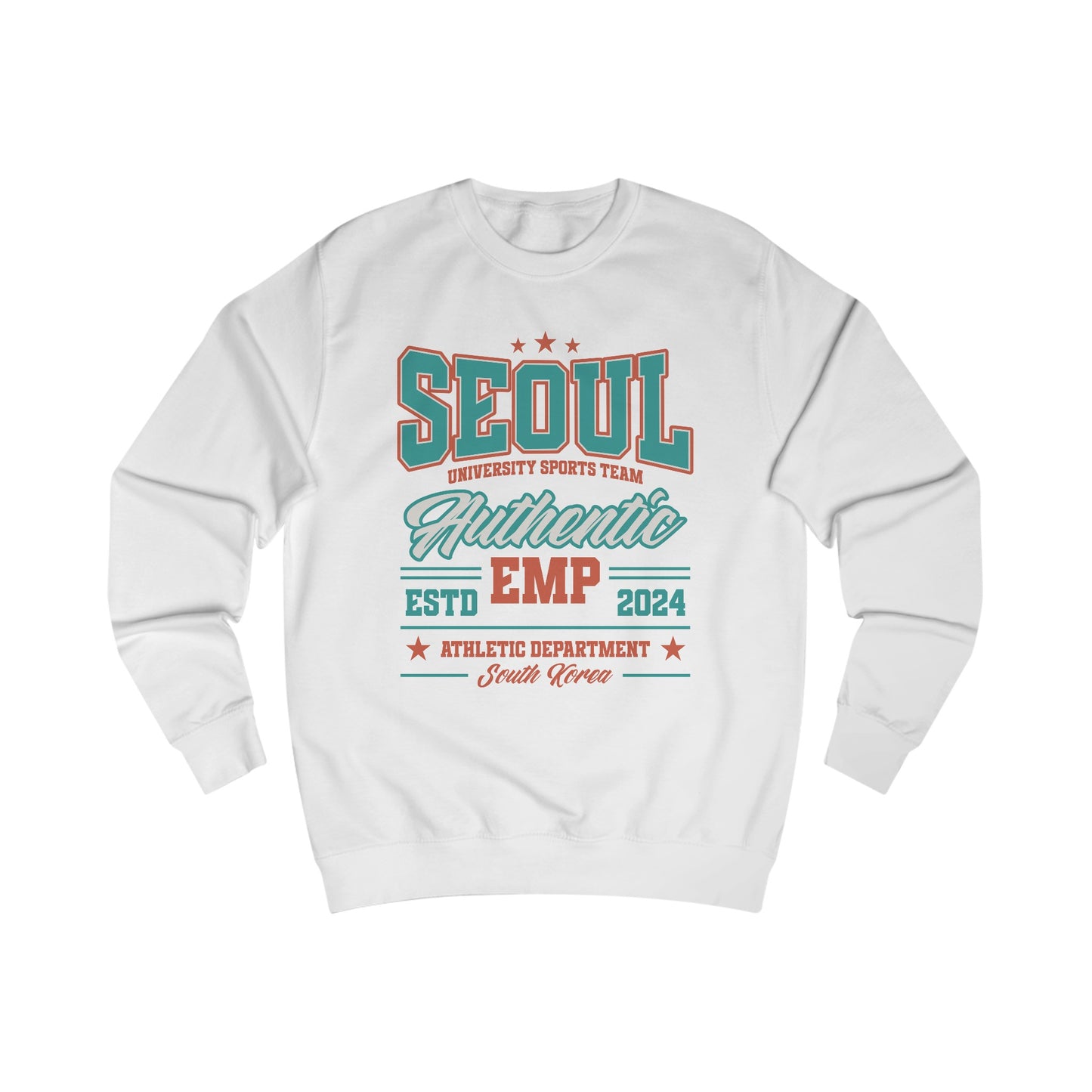 Sweat unisexe de l'équipe sportive de l'Université de Séoul - EmpressKorea