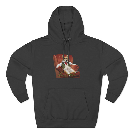 Jag är chefen tre-panel fleece hoodie