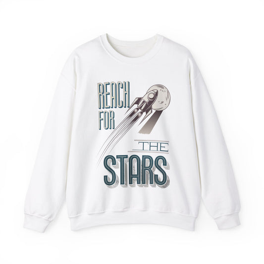 Достигнуть к звездам Unisex Heavy Blend ™ Crewneck Whothirt