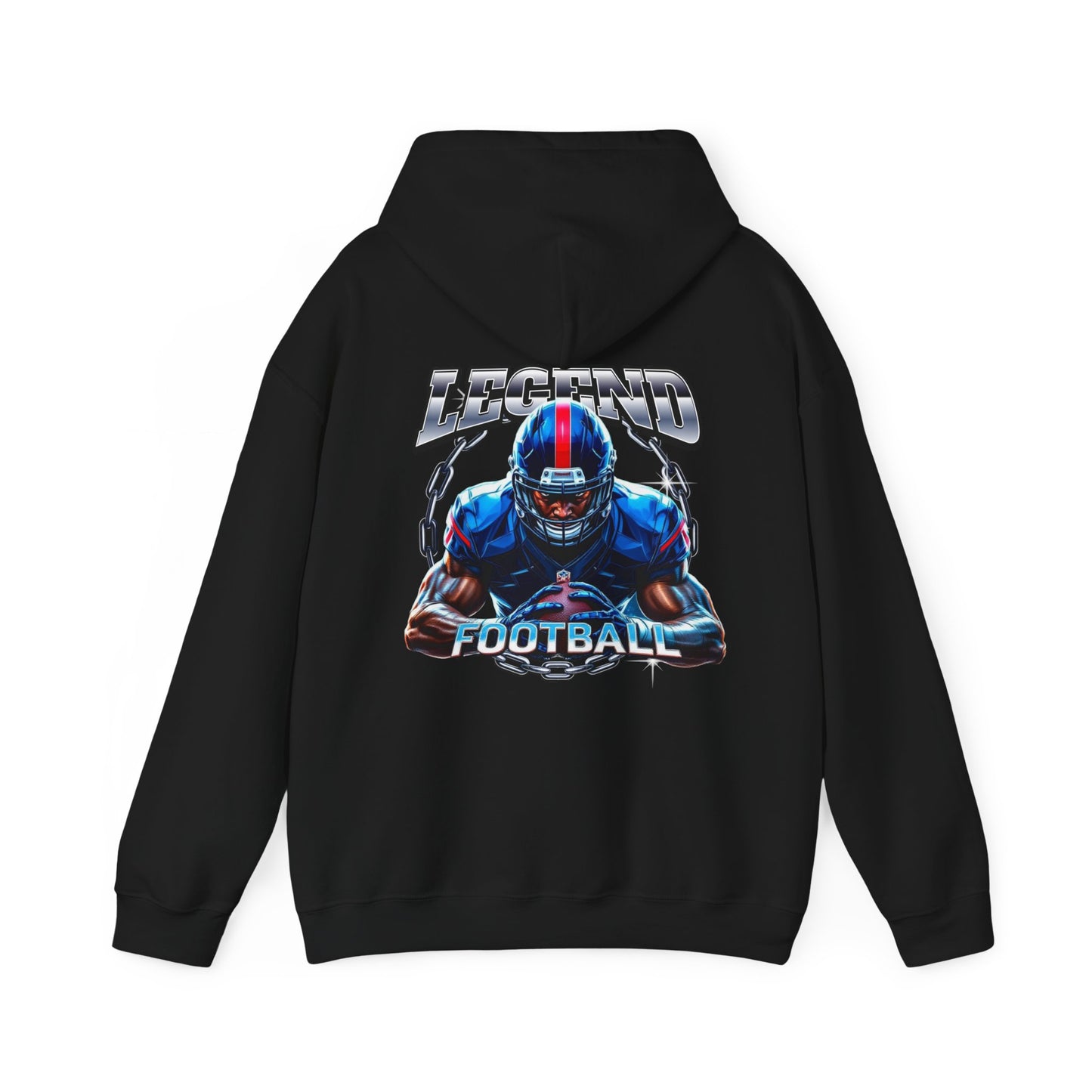 Legend Football Unissex Heavy Blend ™ Capuz Sweatshirt - EmpressKorea