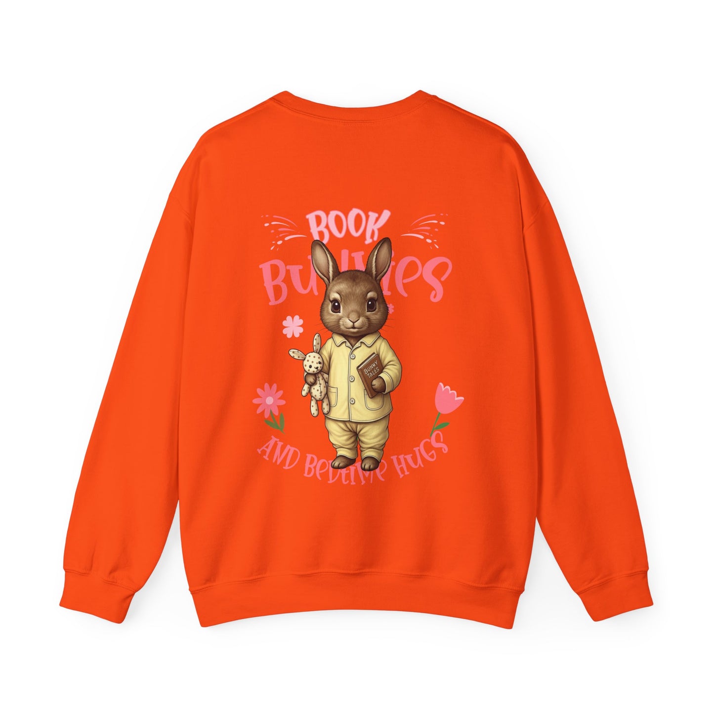 Livro Bunnies unissex Heavy Blend ™ Crewneck Sweetshirt - EmpressKorea