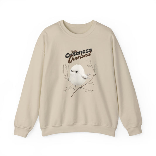 Cuteness överbelastning unisex tung blandning ™ crewneck sweatshirt - EmpressKorea