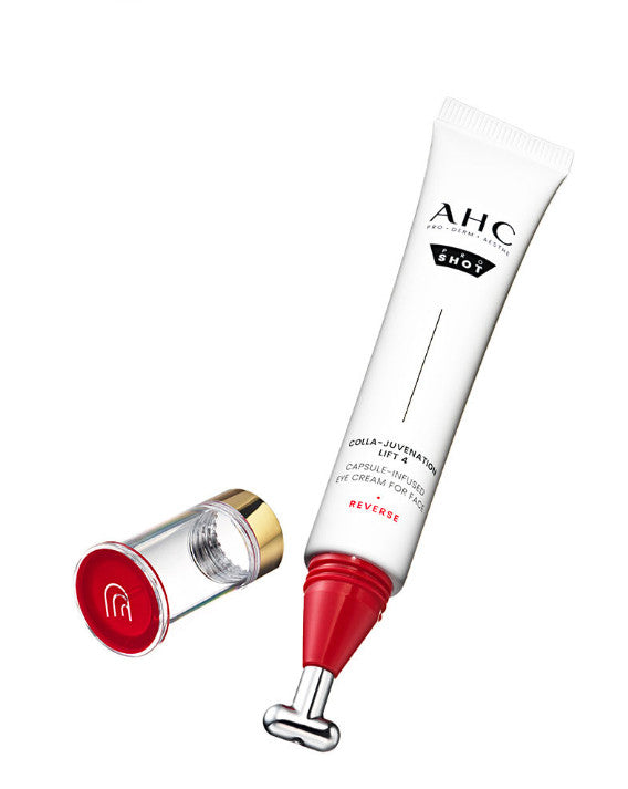 AHC Pro Shot Cola Juvenation Lift 4 Capsule Infused Eye Cream para Face 30ml