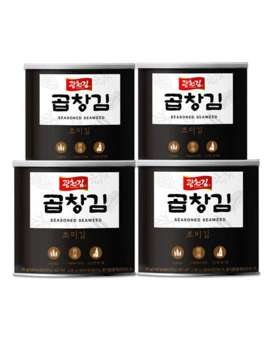 Kwangcheonkim gia vị rong biển 30g*4can