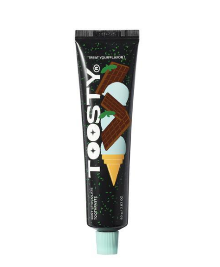 Toosty Mint Chocolate tannkrem 80g