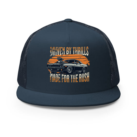 Tiomáinte ag Thrills Trucker Cap