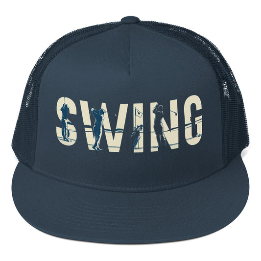 Swing trucker cap