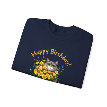 生日快乐！男女通用混合™Crewneck运动衫 - EmpressKorea