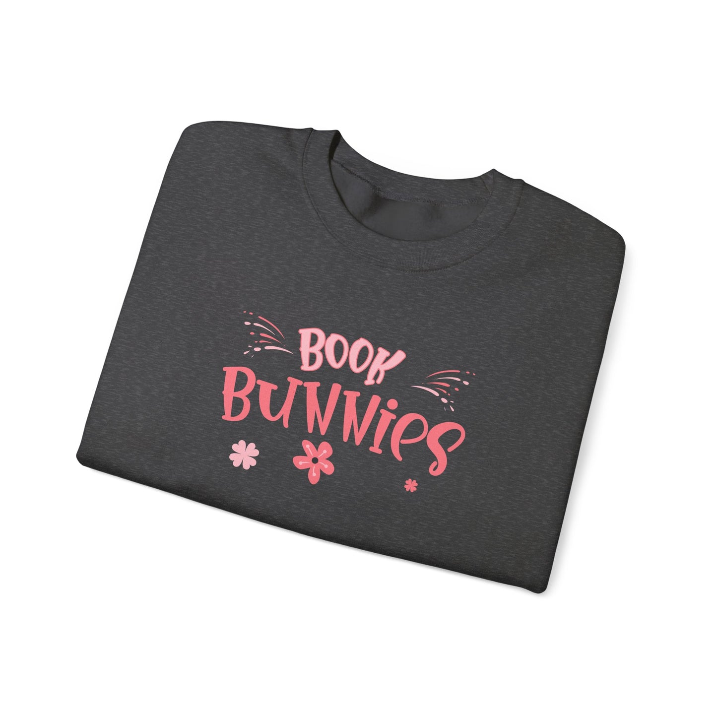 Book Bunnies Unisex Heavy Blend ™ Crewneck Sweatshirt - EmpressKorea