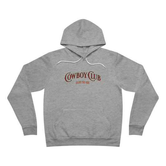 Cowboy Club Unisex Sponge Fleece Pullover Hoodie