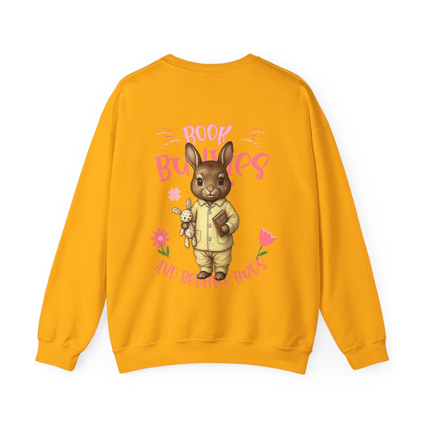 Boek Bunnies Unisex Heavy Blend ™ Crewneck Sweatshirt - EmpressKorea