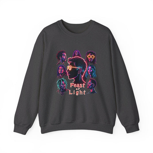 Feast of light Unisex Heavy Blend™ Crewneck Sweatshirt  - EmpressKorea