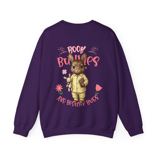 बुक Bunnies यूनिसेक्स हैवी ब्लेंड ™ CrewNeck Sweatshirt - EmpressKorea